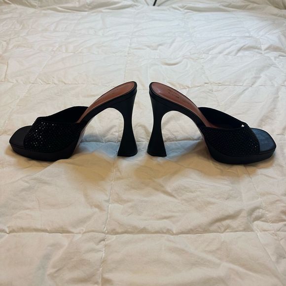 Call it Spring Catalinaa Women's heeled mules with black rhinestone size 7.5 - Picture 3 of 6